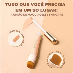 Corretivo Focallure 2 em 1 - Anti Manchas e Rejuvenescedora