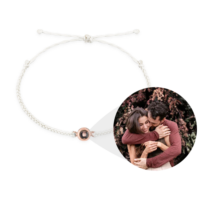 Pulseira Amor Eterno Personalizável Com Foto