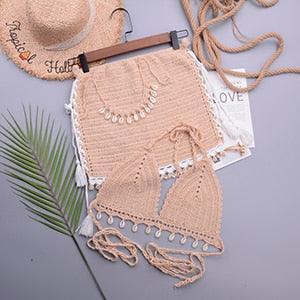 Conjunto de Praia em Crochê Eloá