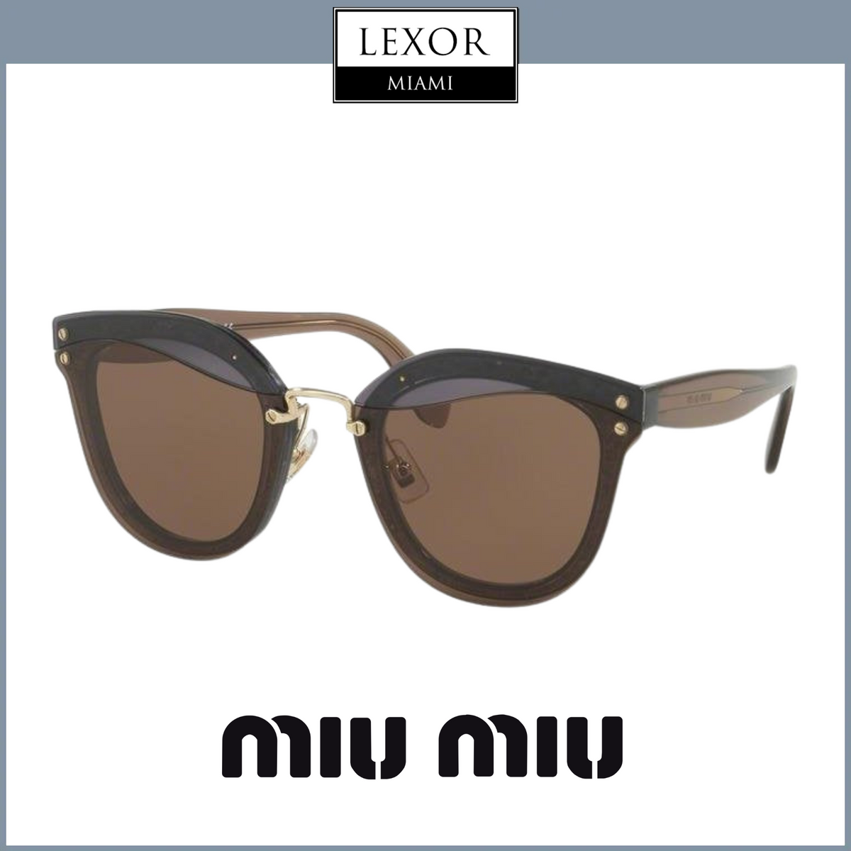 Miu Miu MU 03TS CMT9L1 65 Óculos de Sol Femininos