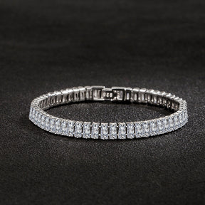 Pulseira Elegante Zircão Cristal