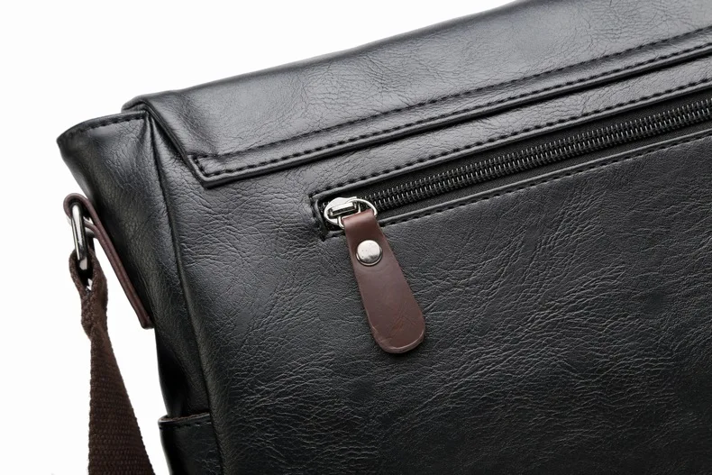 Bolsa Masculina em Couro Genuíno - Vitange Premium